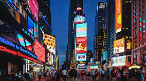 Imágen descriptiva de New York, especificamente en Time Square